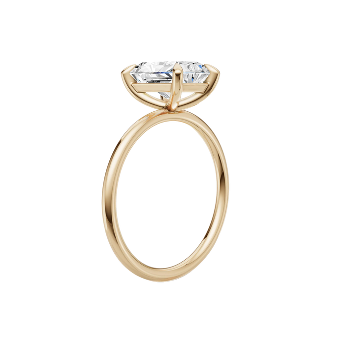 Radiant Solitaire Engagement Ring
