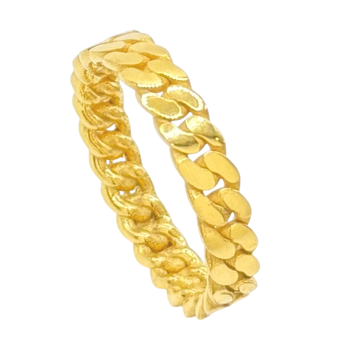 4MM Cuban Link Ring