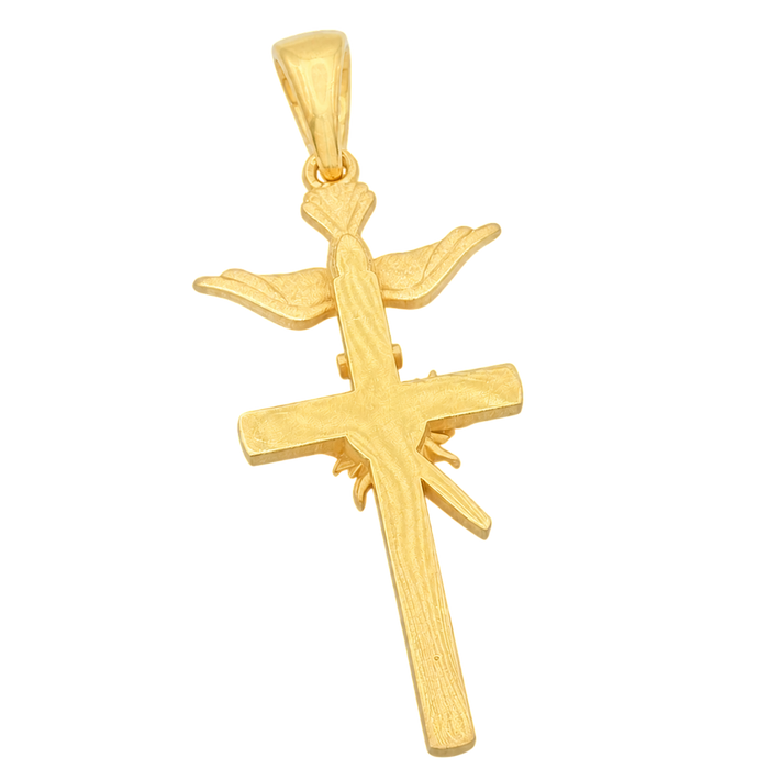 Sacred Heart Cross Pendant
