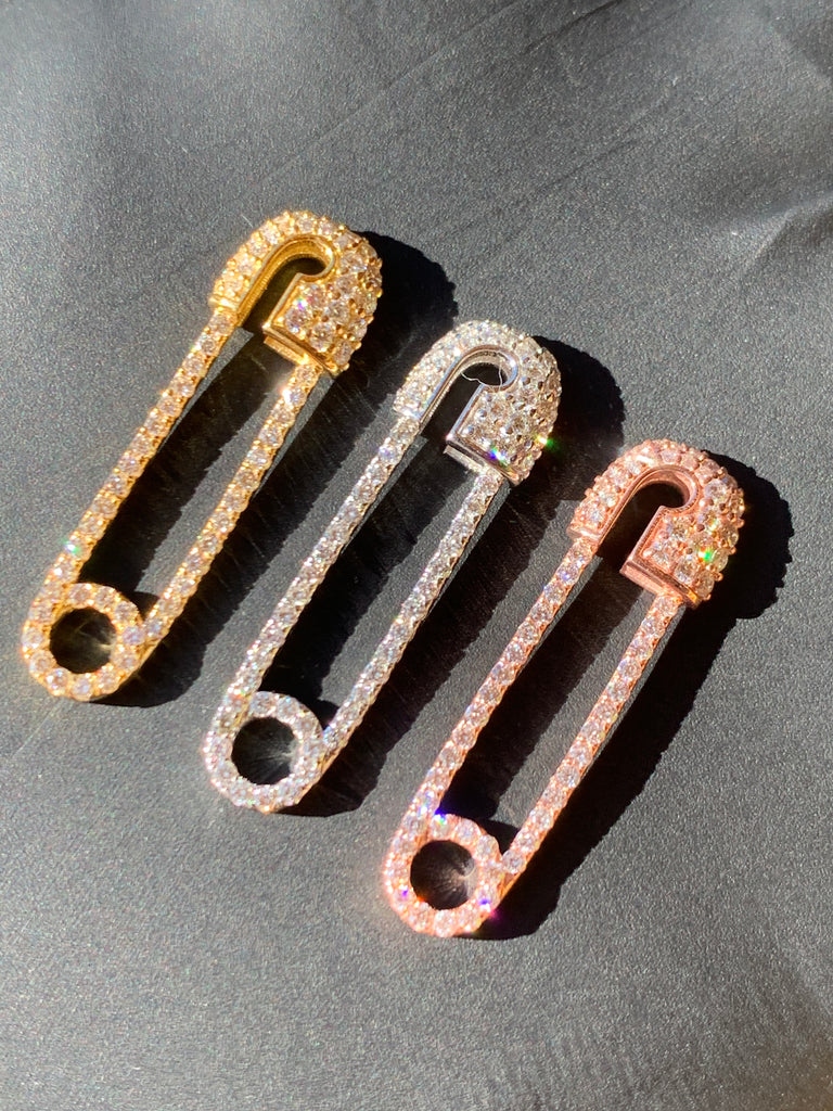 Diamond Safety Pins